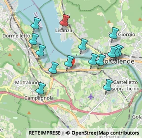 Mappa Via Stuella, 28053 Castelletto sopra Ticino NO, Italia (1.89333)