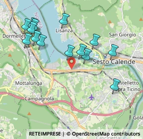 Mappa Via Stuella, 28053 Castelletto sopra Ticino NO, Italia (2.10214)