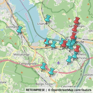 Mappa Via Stuella, 28053 Castelletto sopra Ticino NO, Italia (2.21316)