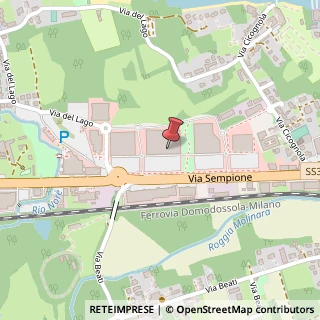 Mappa Via Stuella, 77 A, 28053 Castelletto sopra Ticino, Novara (Piemonte)