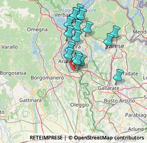 Mappa Shopping Center Parco Commerc. del Ticino, 28053 Castelletto sopra Ticino NO, Italia (13.06941)