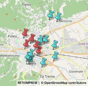 Mappa Via Alessandro Luzio, 36015 Schio VI, Italia (1.51611)