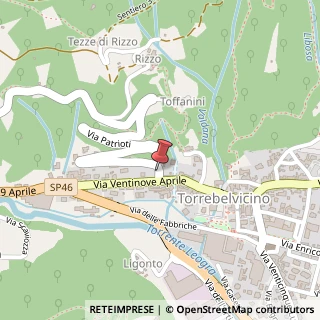 Mappa Via XXIX Aprile, 36/D, 36036 Torrebelvicino, Vicenza (Veneto)