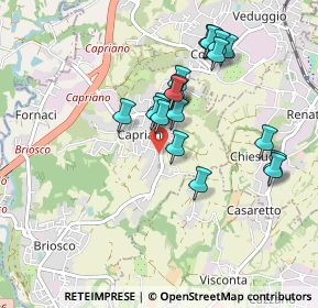 Mappa Via Giovanni Pascoli, 20836 Briosco MB, Italia (0.8245)