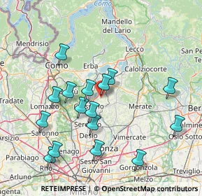 Mappa Via Giovanni Pascoli, 20836 Briosco MB, Italia (15.30063)