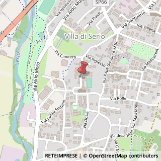 Mappa Via Antonio Locatelli, 13, 24020 Villa di Serio BG, Italia, 24020 Ranica, Bergamo (Lombardia)