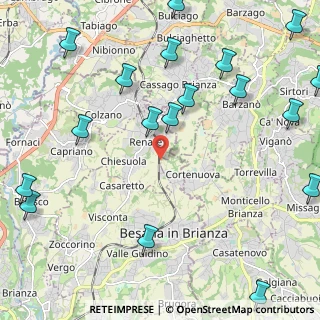 Mappa Via Giuseppe Garibaldi, 20838 Renate MB, Italia (3)