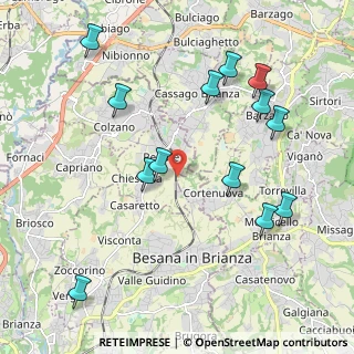 Mappa Via Giuseppe Garibaldi, 20838 Renate MB, Italia (2.27077)
