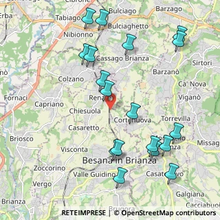 Mappa Via Giuseppe Garibaldi, 20838 Renate MB, Italia (2.37389)