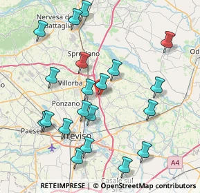 Mappa Vicolo Caduti di Nassiriya, 31050 Carbonera TV, Italia (8.4935)