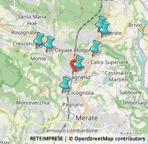 Mappa Via Indipendenza, 23887 Olgiate Molgora LC, Italia (2.69091)