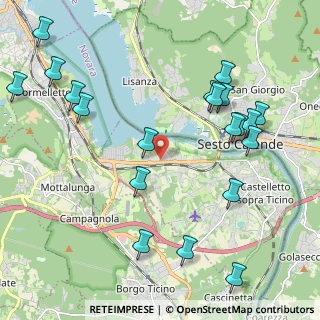Mappa All'interno di Mediaworld, 28053 Castelletto sopra Ticino NO, Italia (2.5025)