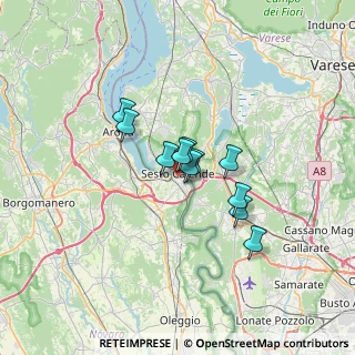 Mappa Via Primo Maggio, 28053 Castelletto sopra Ticino NO, Italia (4.27818)