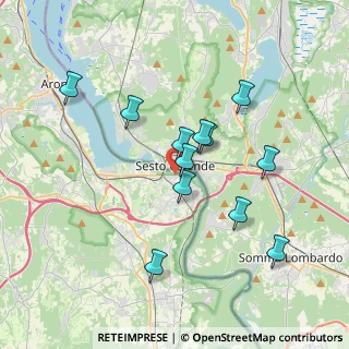 Mappa Via Primo Maggio, 28053 Castelletto sopra Ticino NO, Italia (3.31667)
