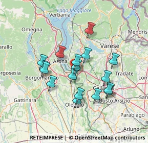 Mappa Via Primo Maggio, 28053 Castelletto sopra Ticino NO, Italia (11.74824)