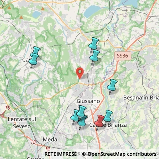Mappa Cascina Incasate, 22060 Carugo CO, Italia (4.58364)