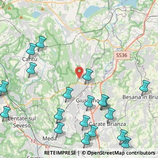 Mappa Cascina Incasate, 22060 Carugo CO, Italia (6.115)