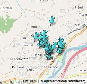 Mappa Frazione Grand Crè, 11010 Sarre AO, Italia (0.26429)