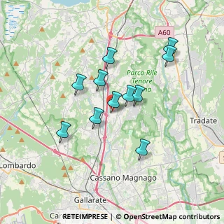 Mappa Piazza Madonnina, 21048 Solbiate Arno VA, Italia (3.01727)