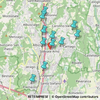 Mappa Piazza Madonnina, 21048 Solbiate Arno VA, Italia (1.78273)
