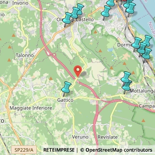 Mappa Via Cascina Sant' Iginio, 28013 Gattico NO, Italia (3.7485)