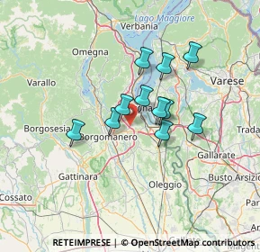 Mappa Via Cascina Sant' Iginio, 28013 Gattico NO, Italia (9.77909)