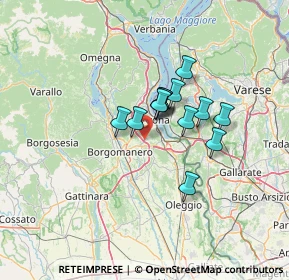 Mappa Via Cascina Sant' Iginio, 28013 Gattico NO, Italia (8.98615)