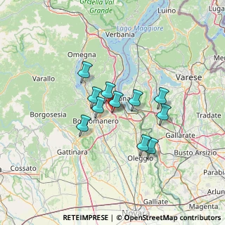 Mappa Via Cascina Sant' Iginio, 28013 Gattico NO, Italia (10.02364)
