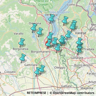 Mappa Via Cascina Sant' Iginio, 28013 Gattico NO, Italia (15.0575)
