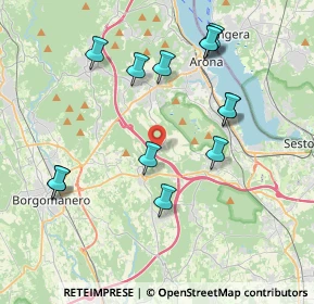 Mappa Via Cascina Sant' Iginio, 28013 Gattico NO, Italia (4.06846)