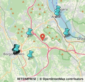 Mappa Via Cascina Sant' Iginio, 28013 Gattico NO, Italia (5.17667)