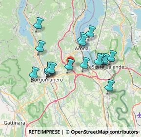 Mappa Via Cascina Sant' Iginio, 28013 Gattico NO, Italia (6.30647)