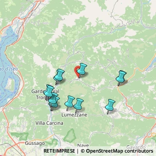 Mappa Via Bosto, 25060 Lodrino BS, Italia (7.60385)