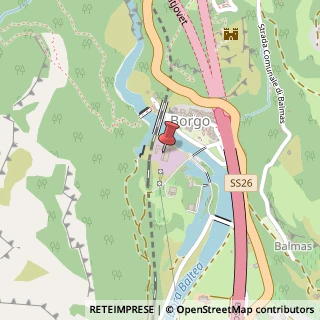 Mappa Strada Statale 26 della Valle d'Aosta, 11020 Borgo AO, Italia, 11020 Montjovet, Aosta (Valle d'Aosta)