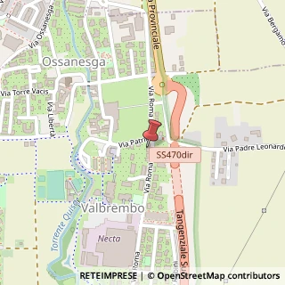 Mappa Via Roma, 14, 24030 Valbrembo, Bergamo (Lombardia)