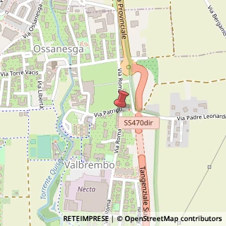 Mappa Via Roma, 12/A, 24030 Valbrembo, Bergamo (Lombardia)
