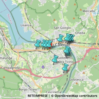 Mappa Via 1° Maggio, 28053 Castelletto sopra Ticino NO, Italia (1.30214)