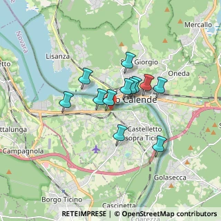 Mappa Via 1° Maggio, 28053 Castelletto sopra Ticino NO, Italia (1.24583)