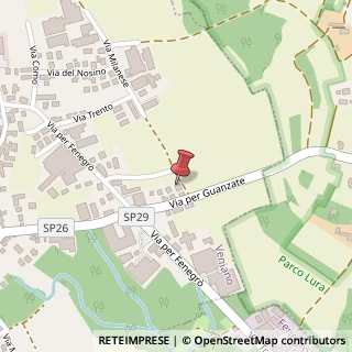 Mappa Via Milanese, 44, 22070 Veniano, Como (Lombardia)