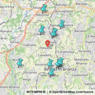 Mappa Via San Mauro, 20838 Renate MB, Italia (2.03)
