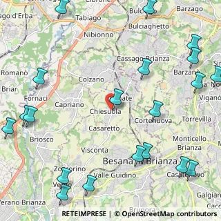 Mappa Via San Mauro, 20838 Renate MB, Italia (3.18)