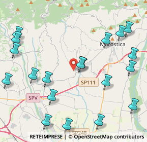 Mappa Via Angelo Carli, 36064 Mason Vicentino VI, Italia (5.427)