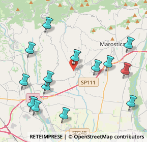 Mappa Via Angelo Carli, 36064 Mason Vicentino VI, Italia (4.70214)