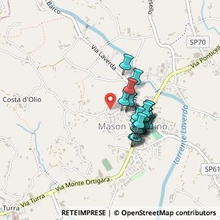 Mappa Via Angelo Carli, 36064 Mason Vicentino VI, Italia (0.33077)