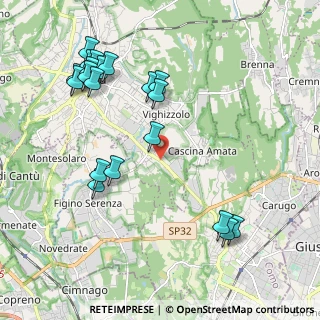 Mappa Via Mantegna Andrea, 22063 Cantù CO, Italia (2.3345)
