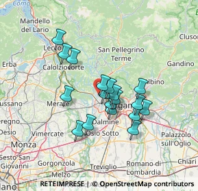 Mappa Via Alessandro Manzoni, 24030 Brembate di Sopra BG, Italia (10.65389)