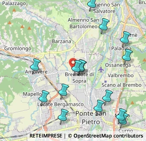 Mappa Via Alessandro Manzoni, 24030 Brembate di Sopra BG, Italia (2.30733)