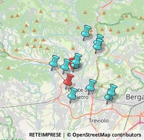 Mappa Via Alessandro Manzoni, 24030 Brembate di Sopra BG, Italia (2.7475)