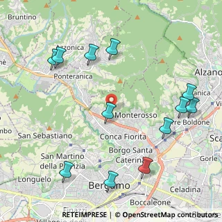 Mappa Via Alcaini, 24123 Bergamo BG, Italia (2.50083)