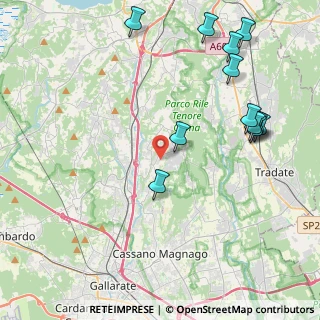 Mappa Via Monte Rosa, 21040 Carnago VA, Italia (4.98417)